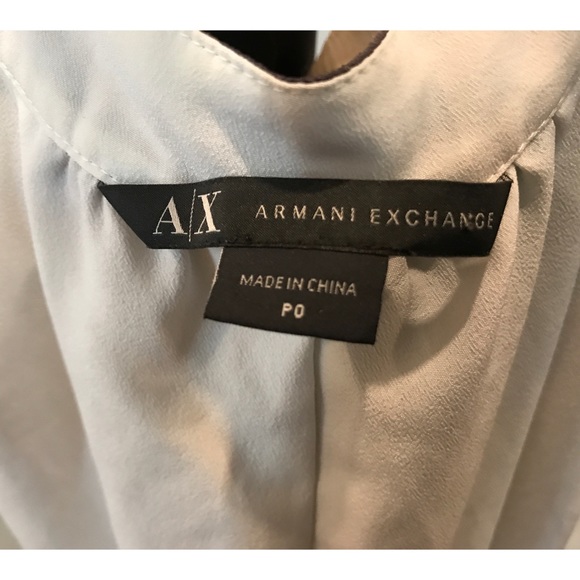 Sold ❌ Armani Exchange Silk Pastel Maxi Dress - Picture 5 of 8
